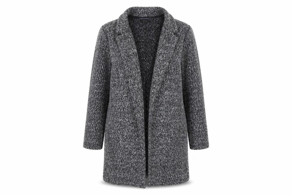 Marks & Spencer Womens Grey   Trench Coat Coat Size 8