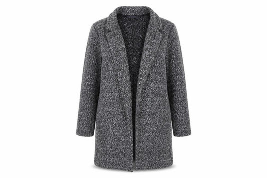 Marks & Spencer Womens Grey   Trench Coat Coat Size 8