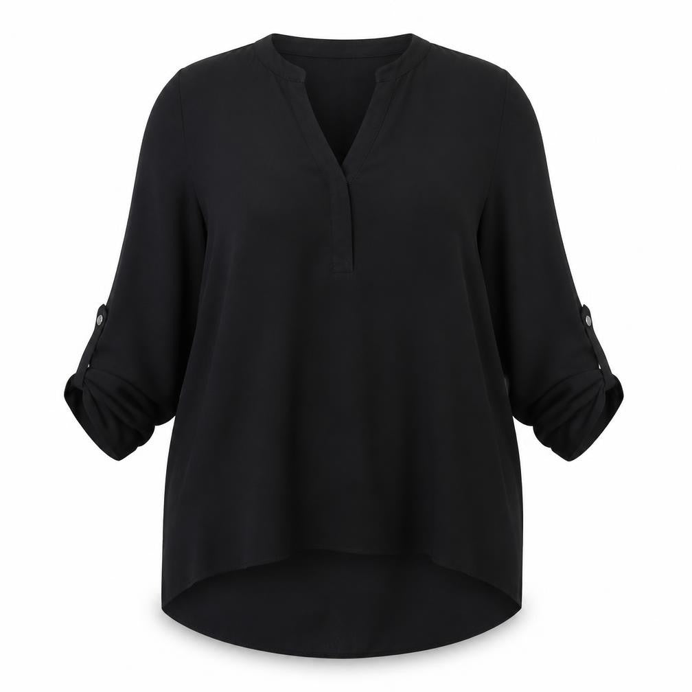Paraphrase Womens Black   Basic Blouse Size S