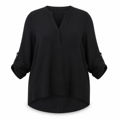 Paraphrase Womens Black   Basic Blouse Size S