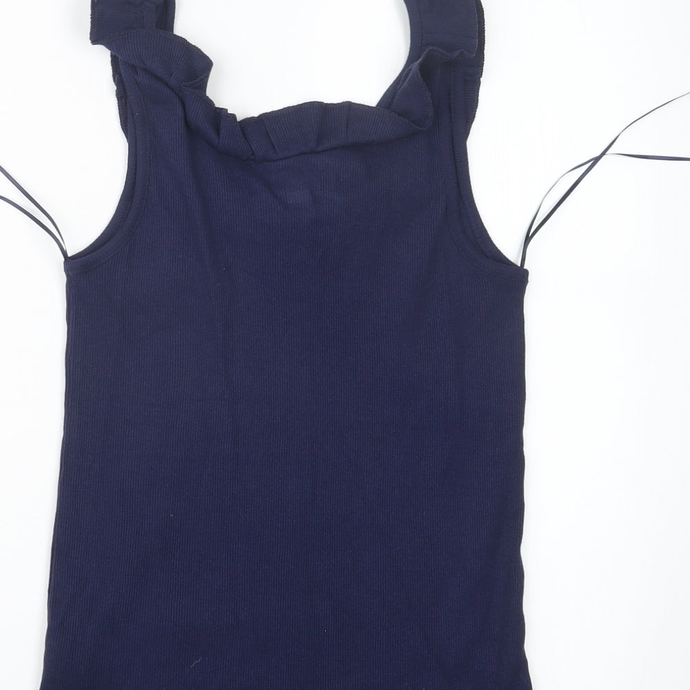 F&F Womens Blue   Basic T-Shirt Size 8