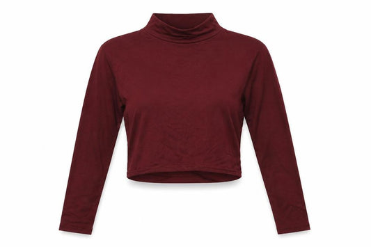 PRETTYLITTLETHING Womens Red   Cropped T-Shirt Size 12