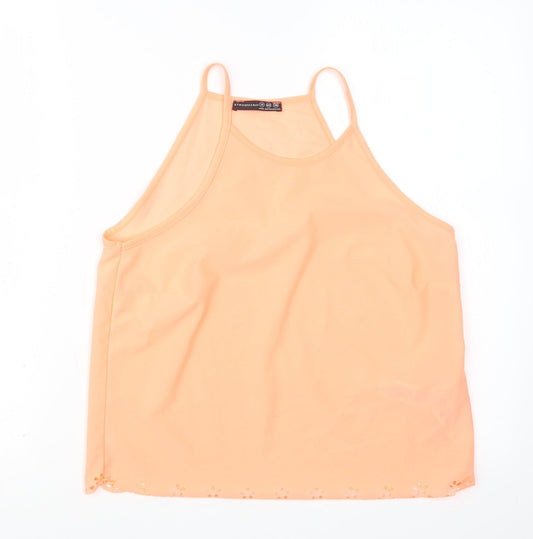 Atmosphere Womens Orange   Basic Blouse Size 12