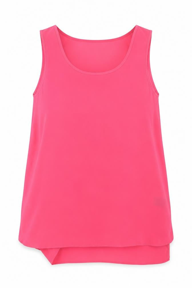 Papaya Womens Pink   Basic Blouse Size 8