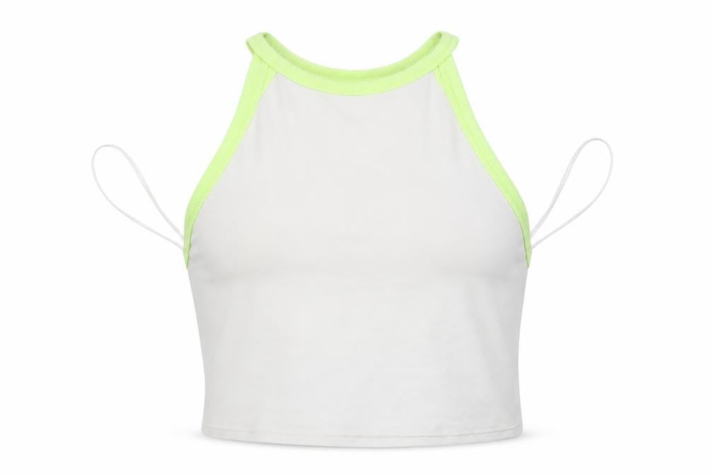 New Look Womens White   Cropped T-Shirt Size 10