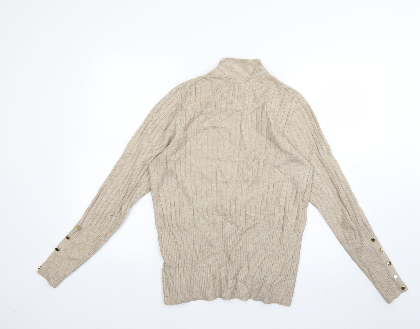 Marks and Spencer Womens Beige   Pullover Jumper Size 10
