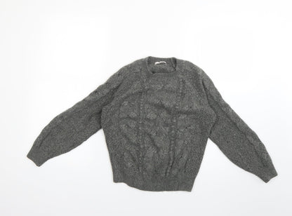 Tu Womens Grey   Pullover Jumper Size S