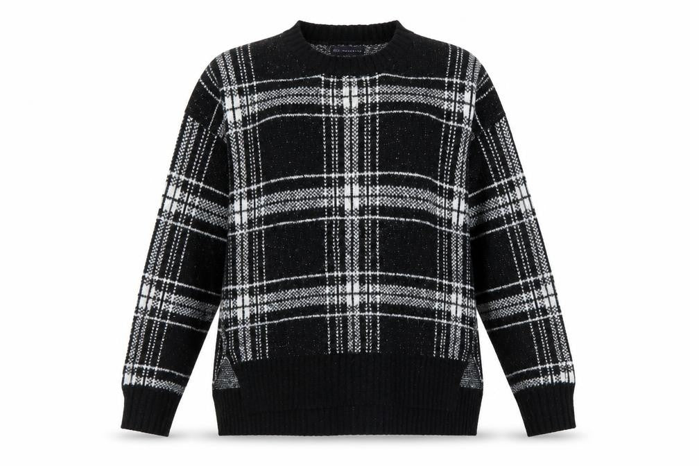 Marks & Spencer Womens Multicoloured Geometric  Pullover Jumper Size L