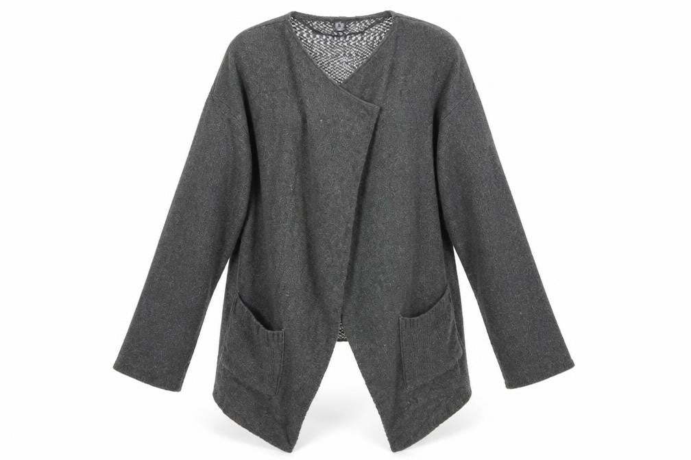 Primark Womens Grey   Cardigan Jumper Size 10