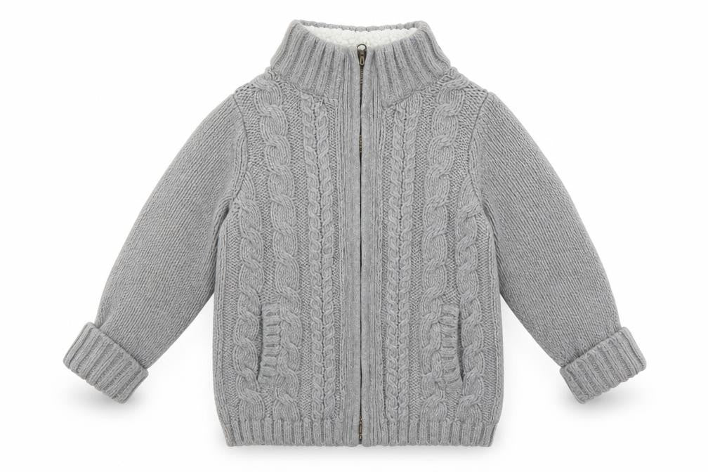 Gap Boys Grey   Cardigan Jumper Size 3 Years