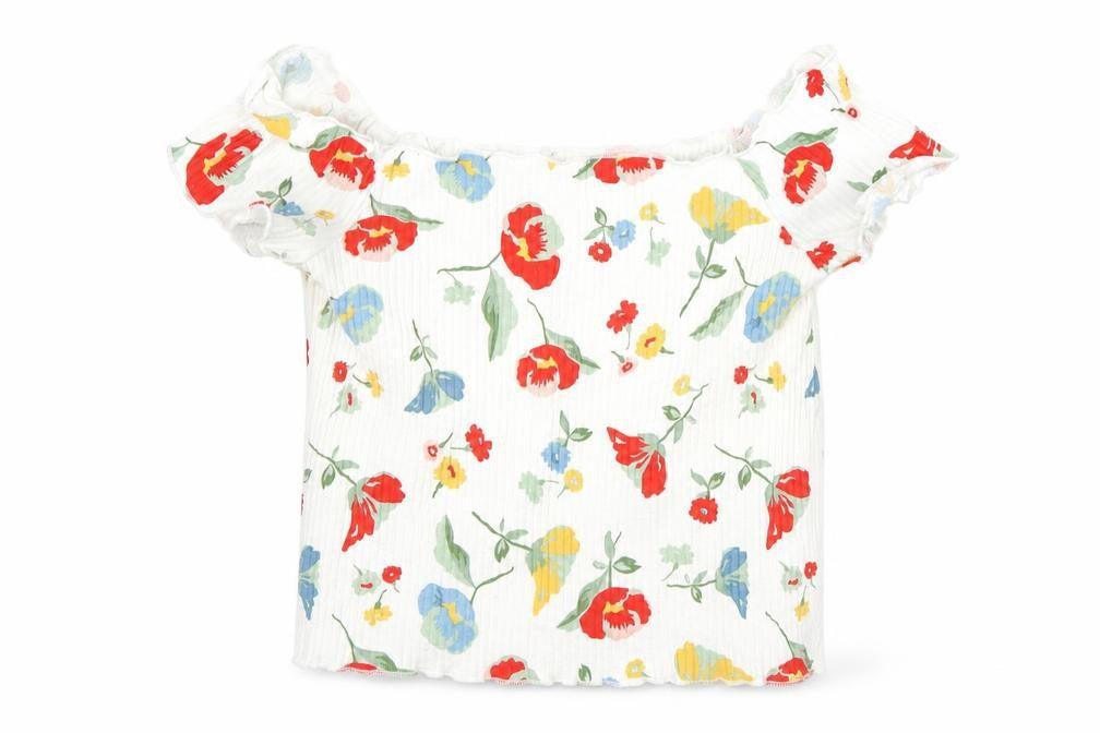 Zara Womens Multicoloured Floral  Basic Blouse Size M