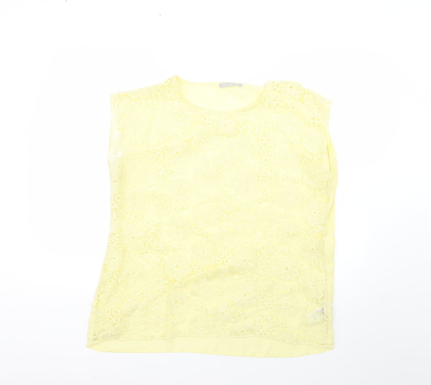 redherring Womens Yellow   Basic Blouse Size 16