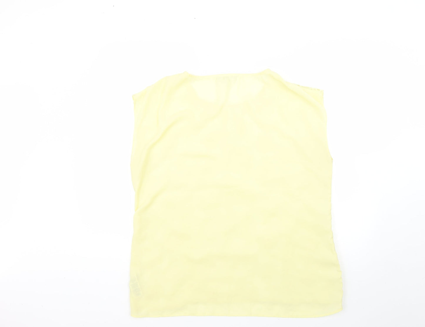 redherring Womens Yellow   Basic Blouse Size 16