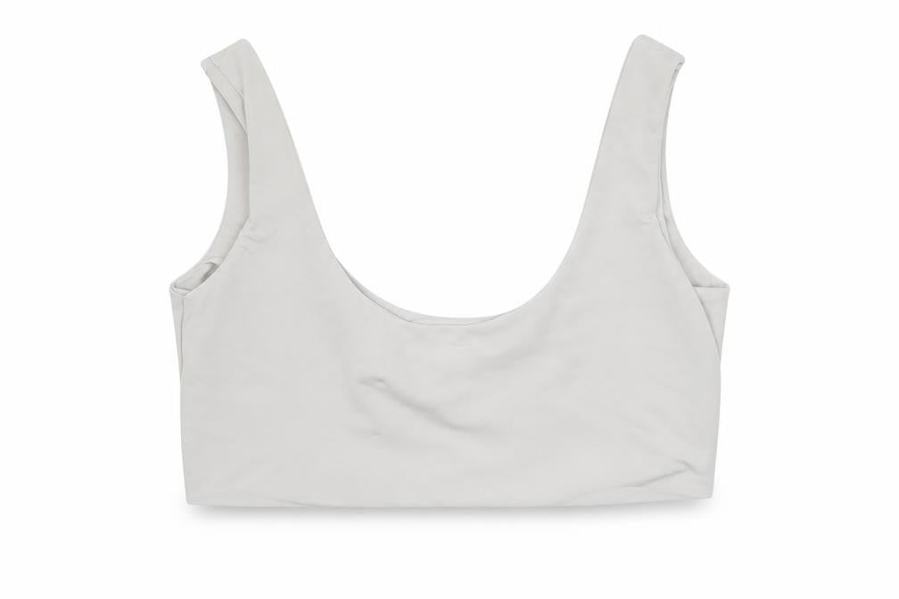 PRETTYLITTLETHING Womens Grey   Basic Blouse Size 10