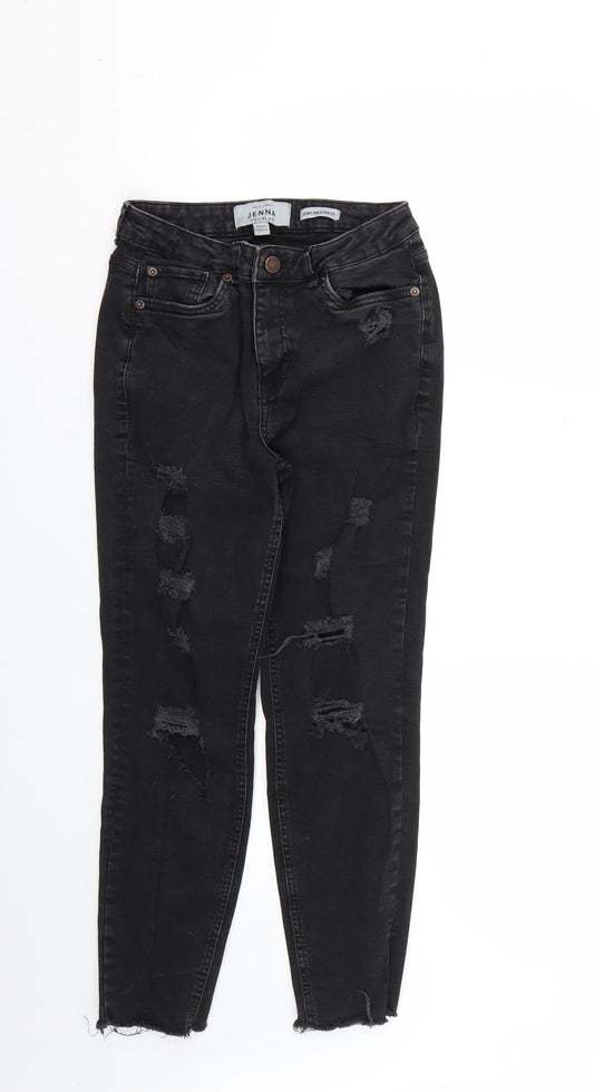 New Look Womens Black   Skinny Jeans Size 12 L24 in