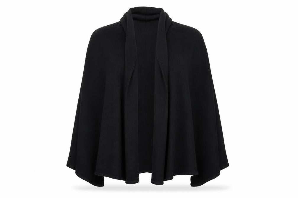 F&F Womens Black  Knit  Shawl/Wrap