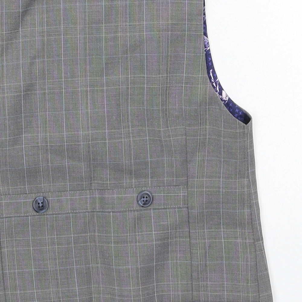 Monsoon Boys Grey   Jacket Waistcoat Size 4 Years
