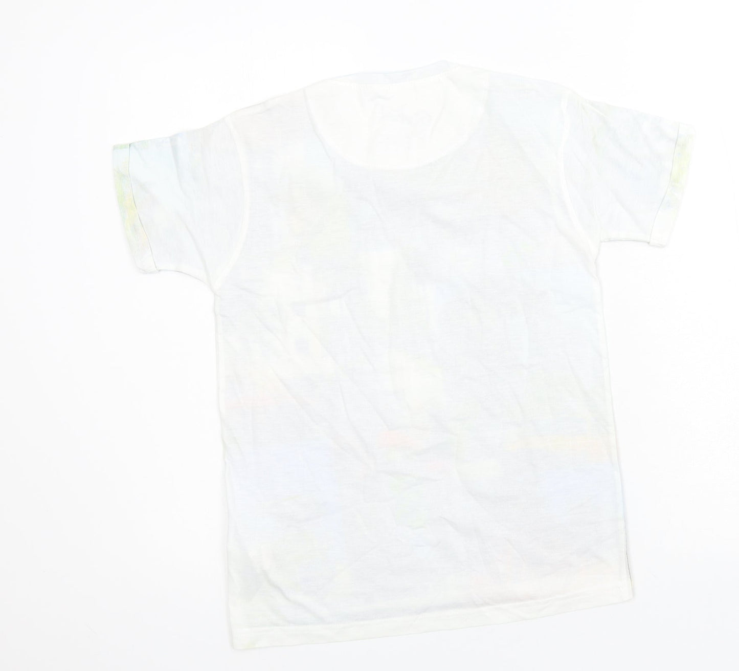 Rebel Boys Multicoloured Geometric Jersey Basic T-Shirt Size 10-11 Years