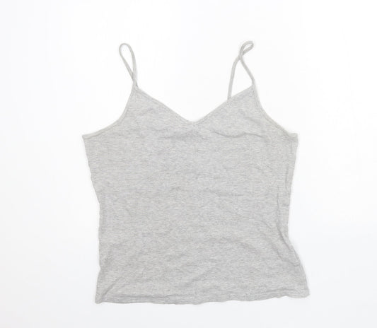 TU Womens Grey  Jersey Basic Tank Size 18