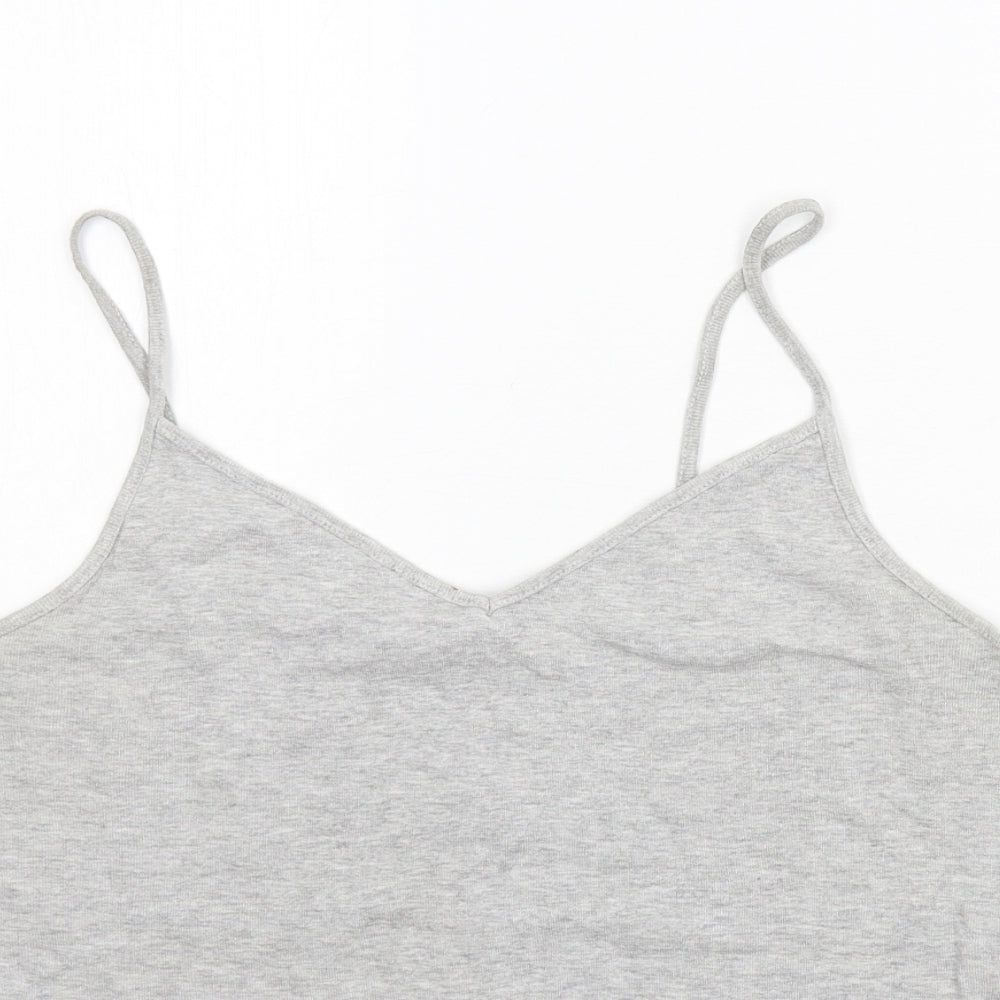 TU Womens Grey  Jersey Basic Tank Size 18