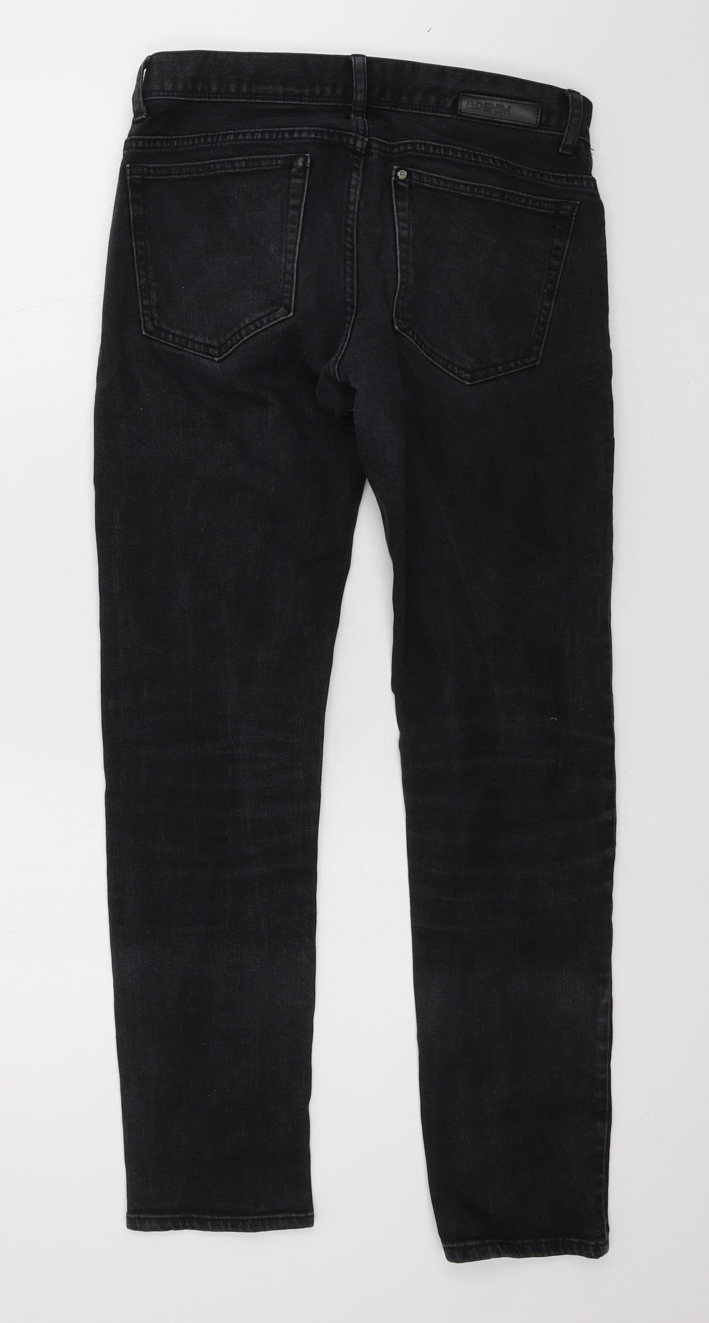 H&M Womens Grey  Denim Skinny Jeans Size 30 in L32 in