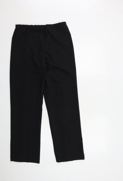 Epilogue Womens Black   Trousers  Size 10 L28 in