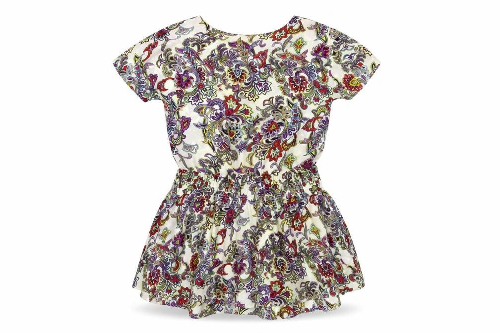 Preworn Womens White Paisley  Shift  Size XS