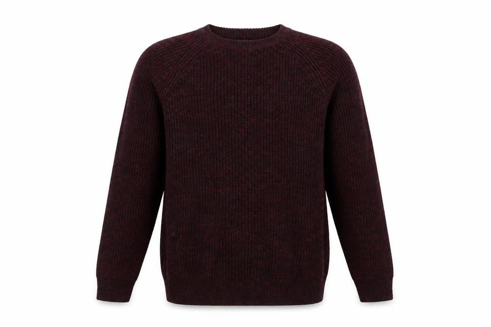 Primark Mens Red  Knit Pullover Jumper Size S