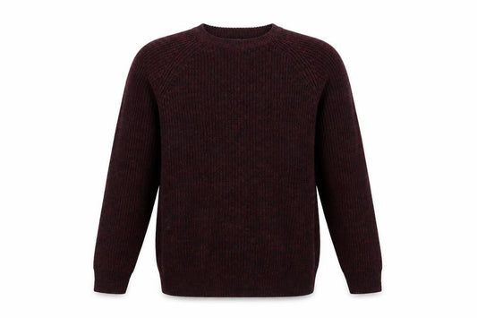 Primark Mens Red  Knit Pullover Jumper Size S