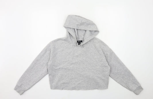 New Look Girls Grey   Pullover Hoodie Size 12-13 Years