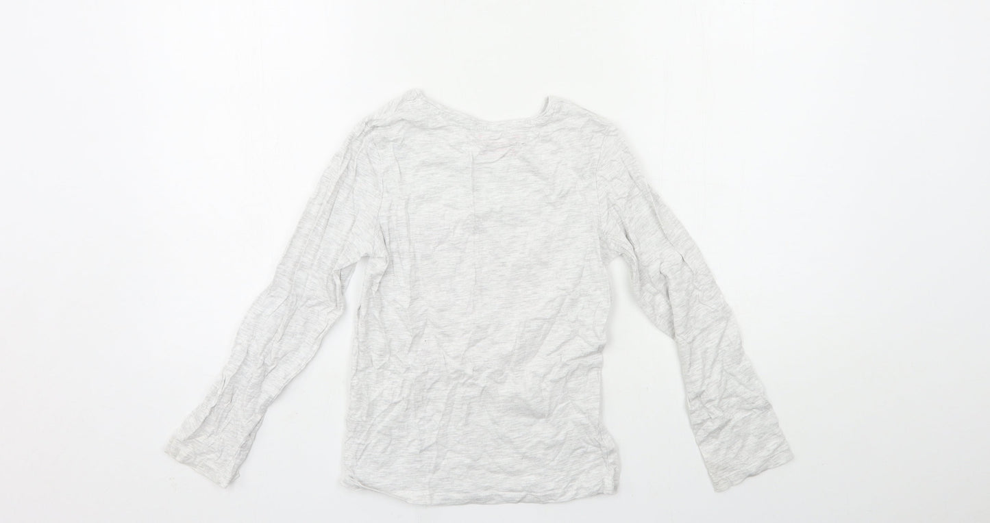 Primark Girls Grey   Basic T-Shirt Size 8-9 Years