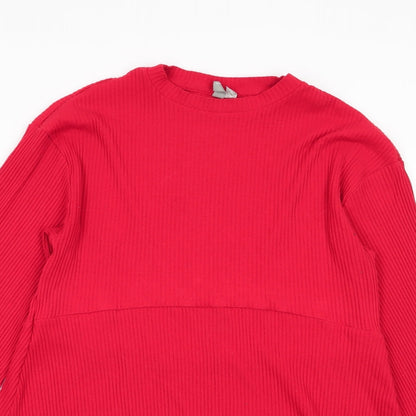Preloved ASOS Womens Red   Fit & Flare  Size 10 - Detail