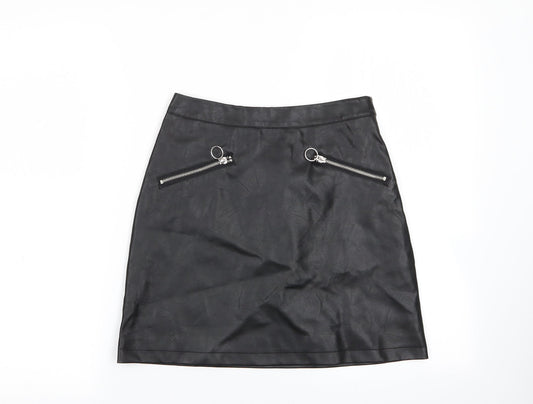 Primark Womens Beige   Flare Skirt Size 6