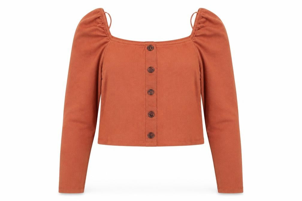 Primark Womens Brown   Basic Blouse Size 4