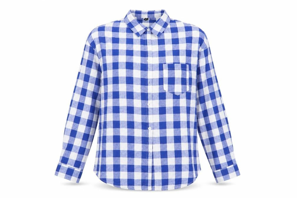Zaful Womens Multicoloured Check  Basic Button-Up Size 10