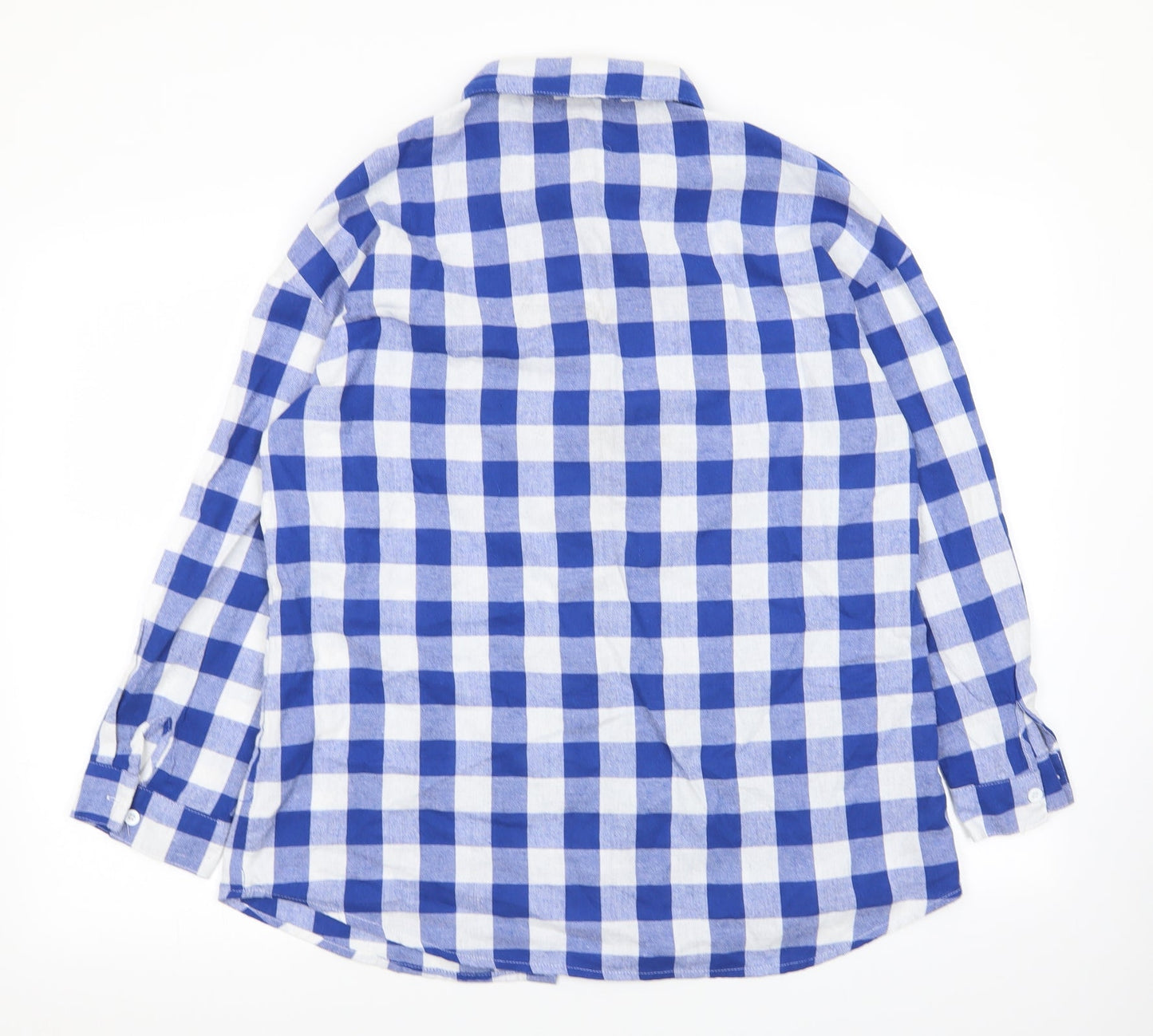 Zaful Womens Multicoloured Check  Basic Button-Up Size 10