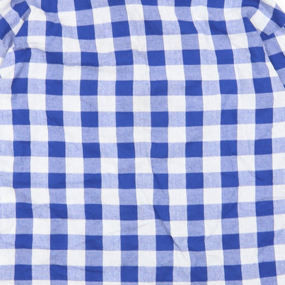 Zaful Womens Multicoloured Check  Basic Button-Up Size 10