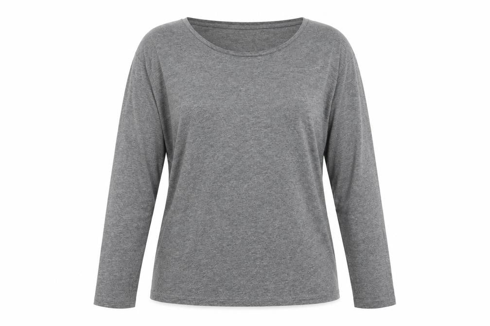 Mango Womens Grey   Basic T-Shirt Size 8
