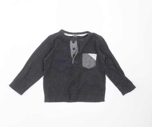 George Baby Grey   Basic T-Shirt Size 12-18 Months