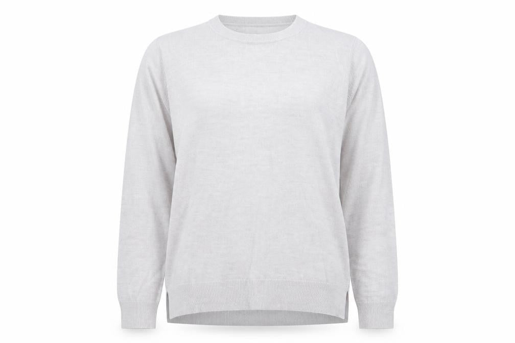 Marks & Spencer Womens Grey  Knit Pullover Jumper Size 14
