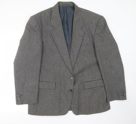 C&A Mens Grey Striped  Jacket Suit Jacket Size 44