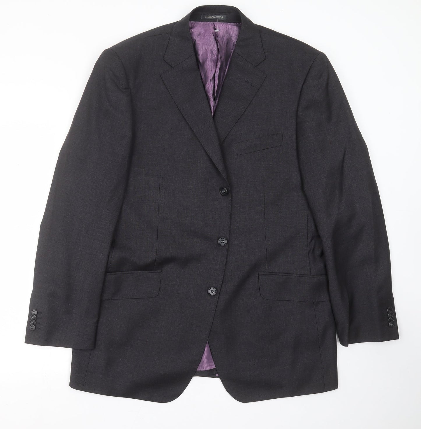 Greenwoods Elite Mens Grey   Jacket Suit Jacket Size 42