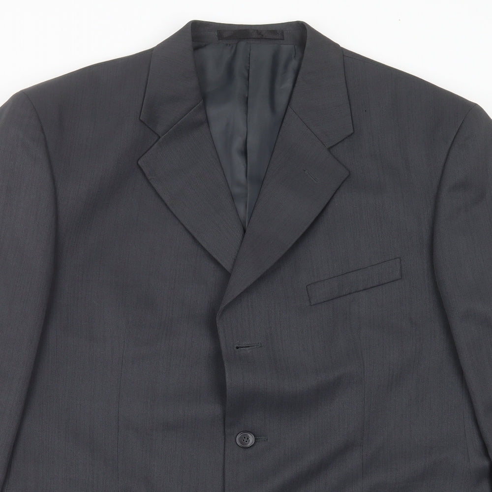 zantos Mens Grey   Jacket Suit Jacket Size 42