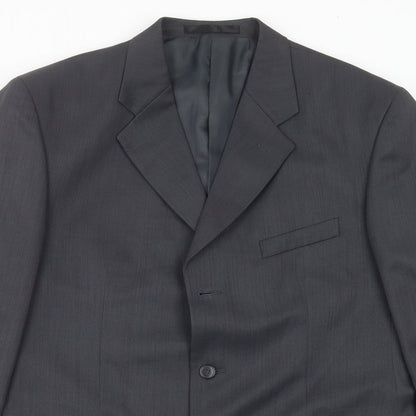 zantos Mens Grey   Jacket Suit Jacket Size 42