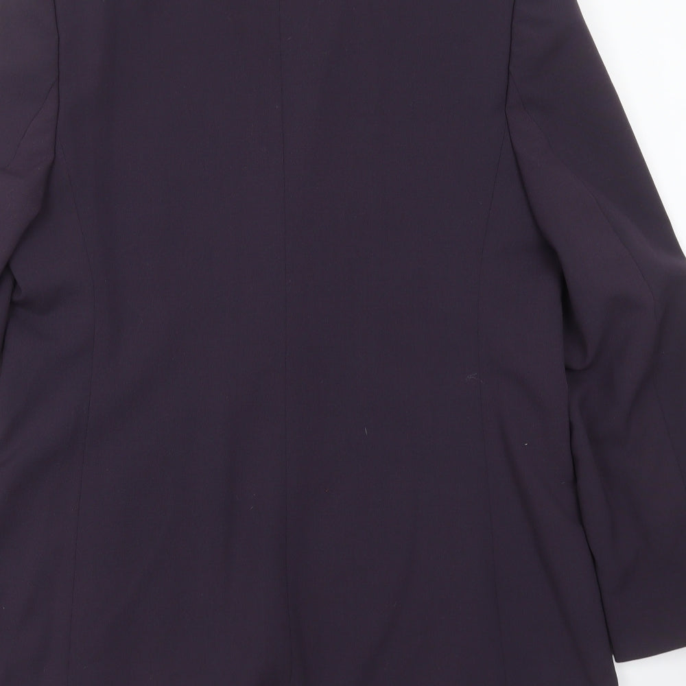 Marks and Spencer Womens Purple   Jacket Suit Jacket Size 16