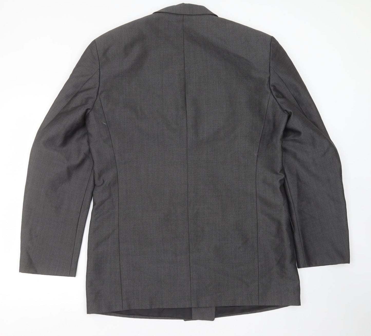 WILVORST Mens Grey   Jacket Suit Jacket Size 42