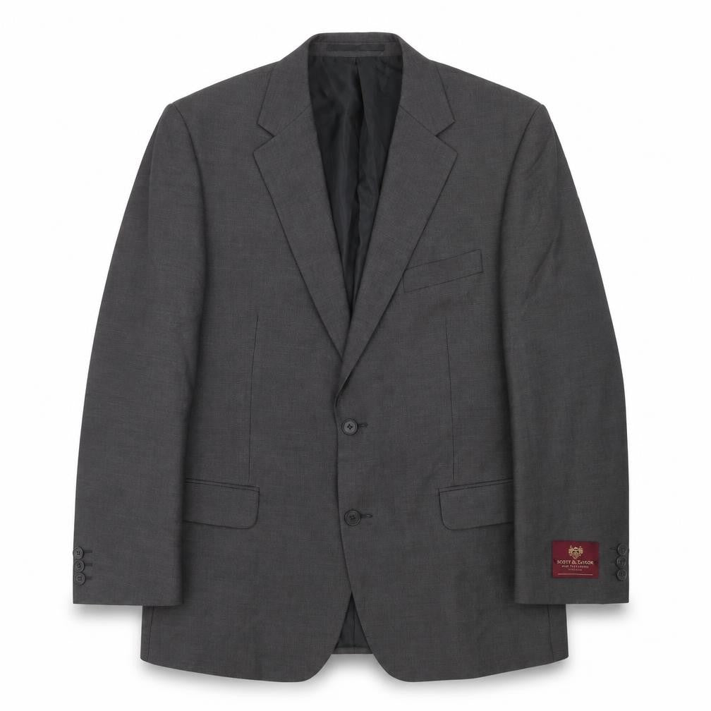 Scott & Taylor Mens Grey   Jacket Suit Jacket Size 42