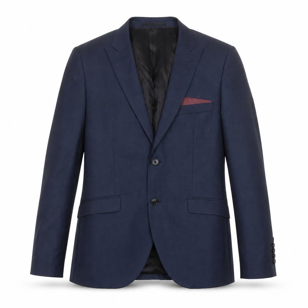 Topman Mens Blue   Jacket Suit Jacket Size 42