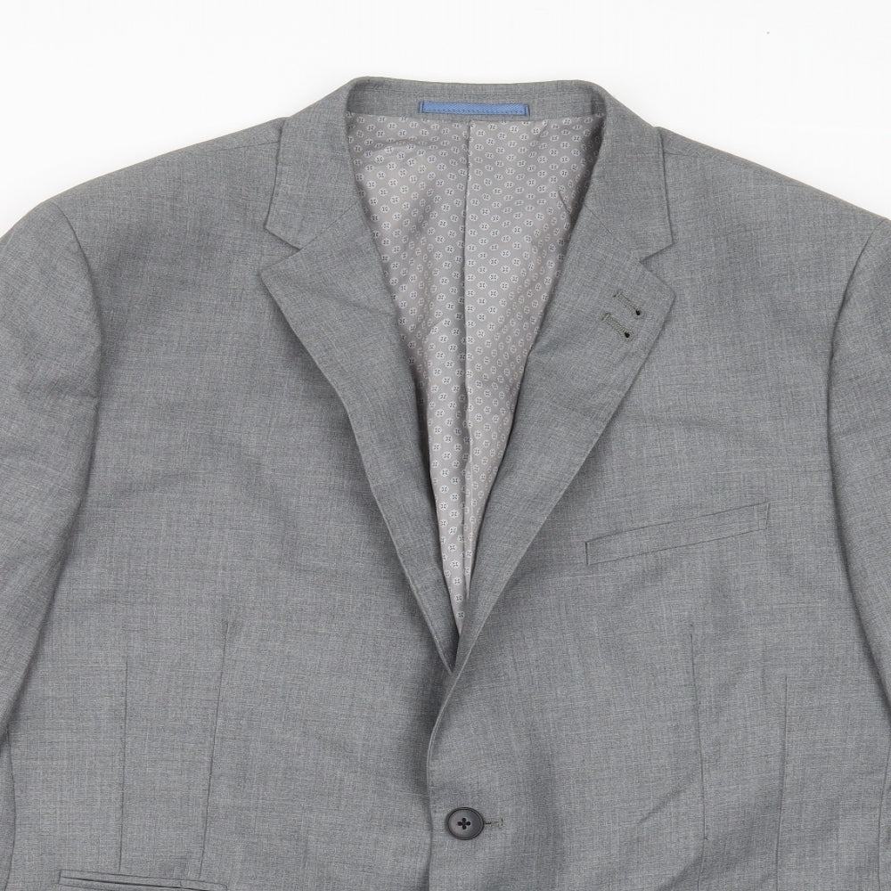 Taylor & Wright Mens Grey   Jacket Suit Jacket Size 46