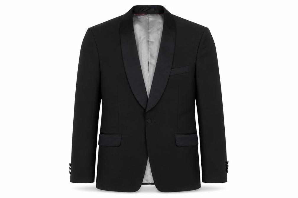 ARMANDO Mens Black   Jacket Suit Jacket Size 38